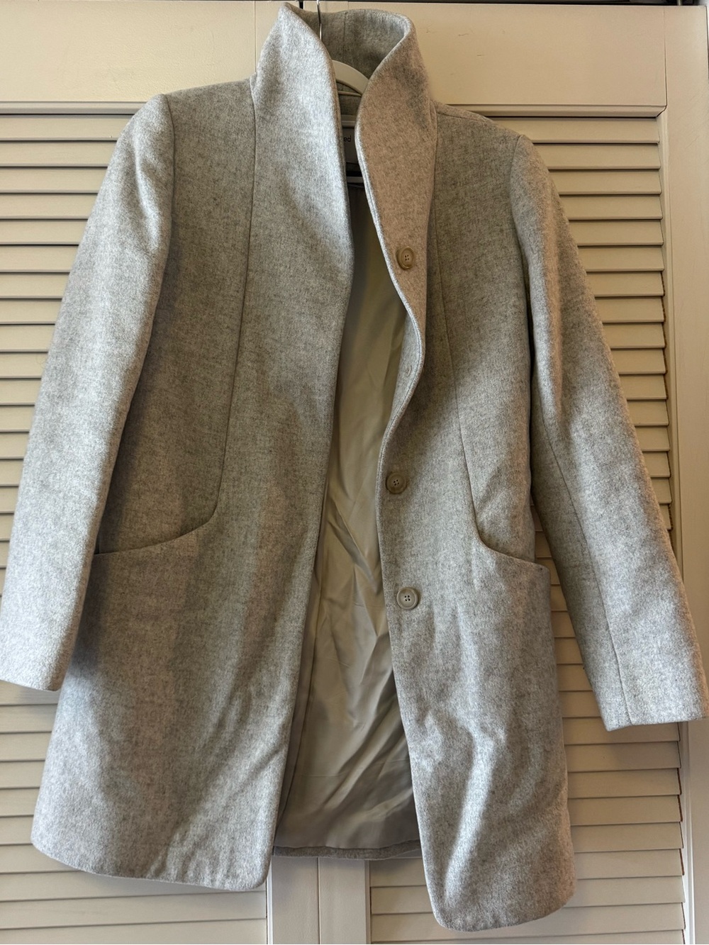 Wilfred Light Gray Coat